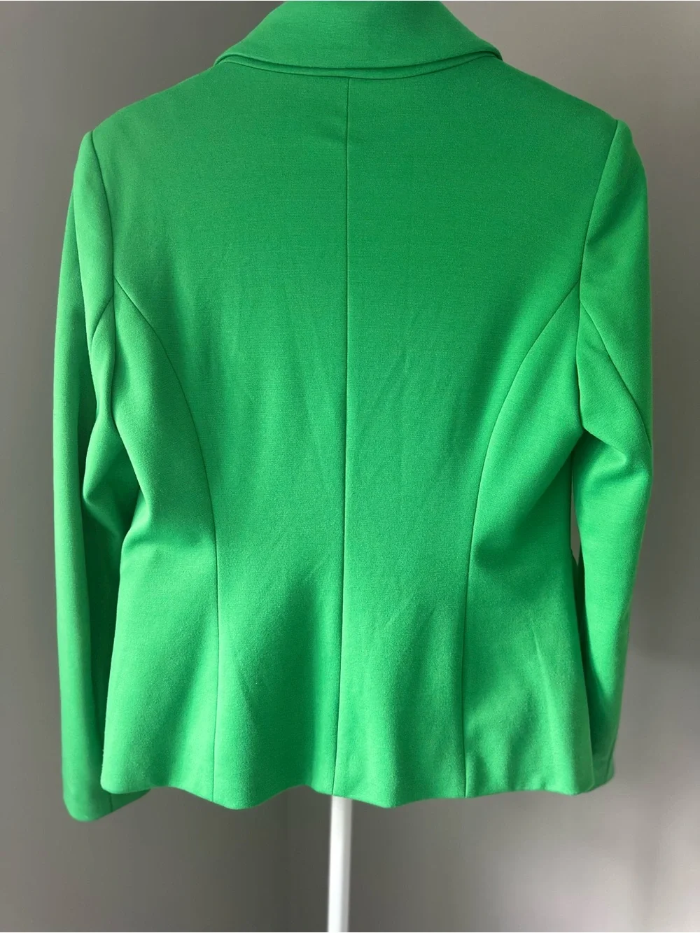 Jules & Leopold Women's Bright Green Double-Breasted Blazer - Picture 2 of 3